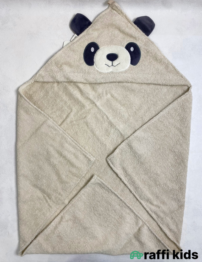 Panda 3-lü hamam dəsti -Türkiyə istehsalı pambıq uşaq hamam dəsti|Raffi Kids