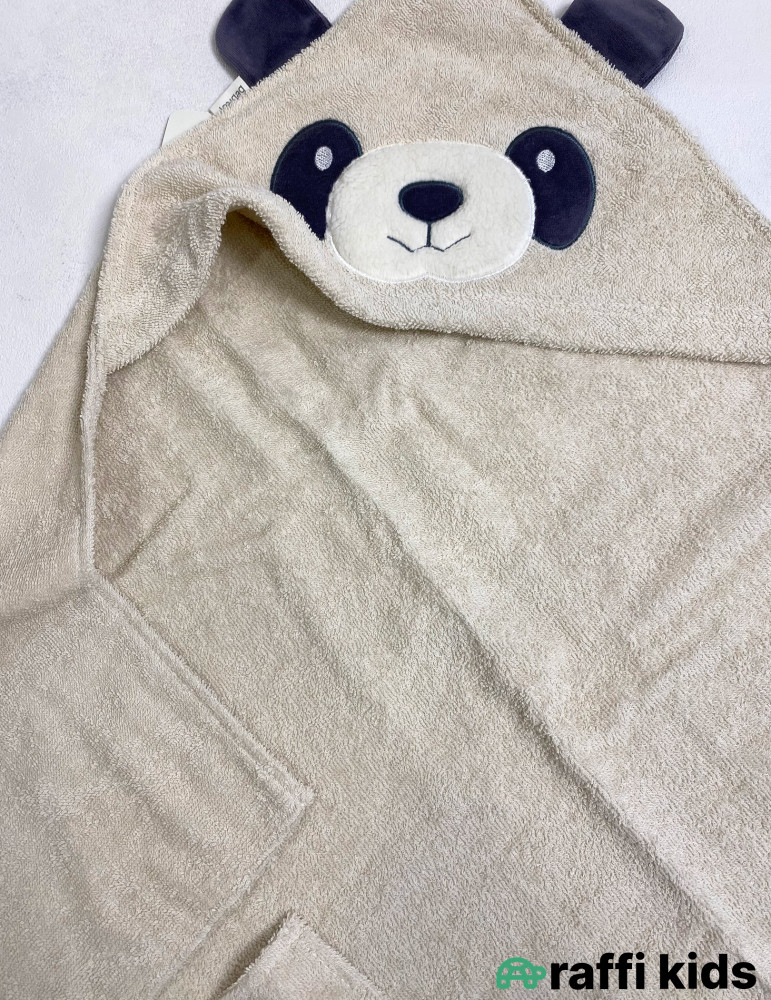 Panda 3-lü hamam dəsti -Türkiyə istehsalı pambıq uşaq hamam dəsti|Raffi Kids
