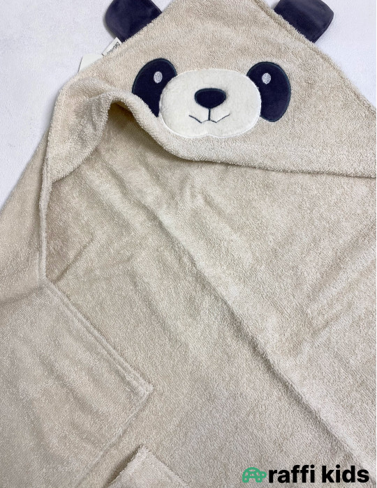 Panda 3-lü hamam dəsti -Türkiyə istehsalı pambıq uşaq hamam dəsti|Raffi Kids