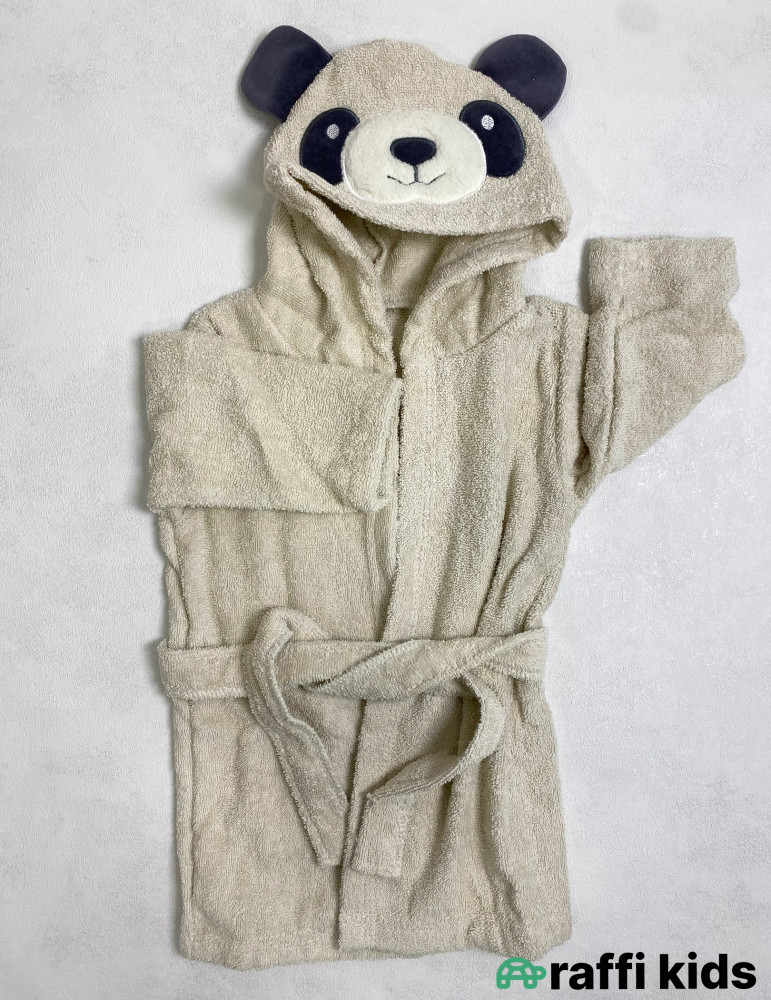 Panda 3-lü hamam dəsti -Türkiyə istehsalı pambıq uşaq hamam dəsti|Raffi Kids