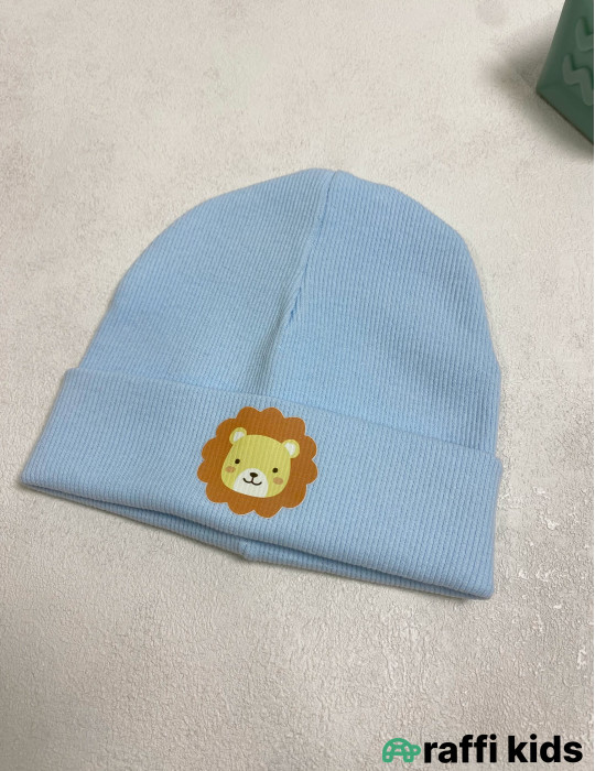 Lion papaq -Türkiyə istehsalı pambıq uşaq geyimi|Raffi Kids