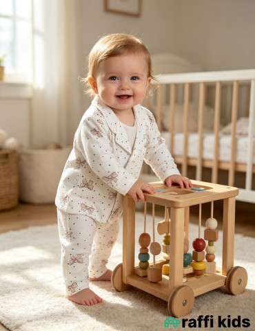 Love 2-li pijama dəst -Türkiyə istehsalı pambıq uşaq geyimi|Raffi Kids