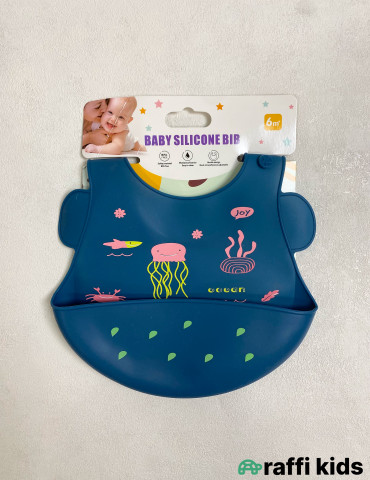 BPA Free Silikon Önlük | Körpə Yemək Önlüyü – Raffi Kids