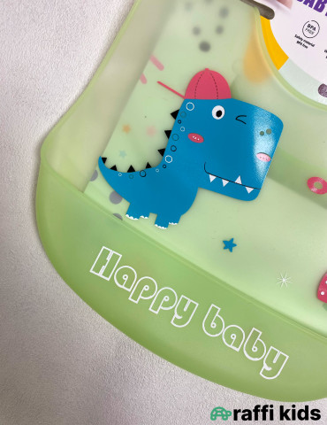 BPA Free Silikon Önlük | Körpə Yemək Önlüyü – RaffiKids 2
