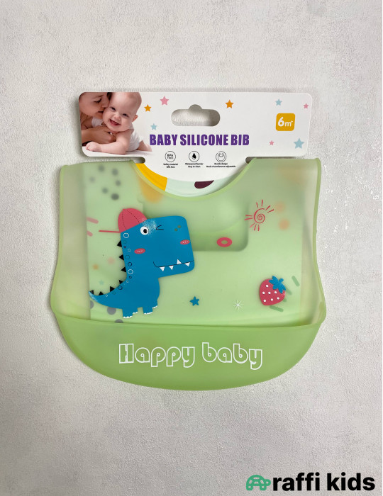 BPA Free Silikon Önlük | Körpə Yemək Önlüyü – RaffiKids