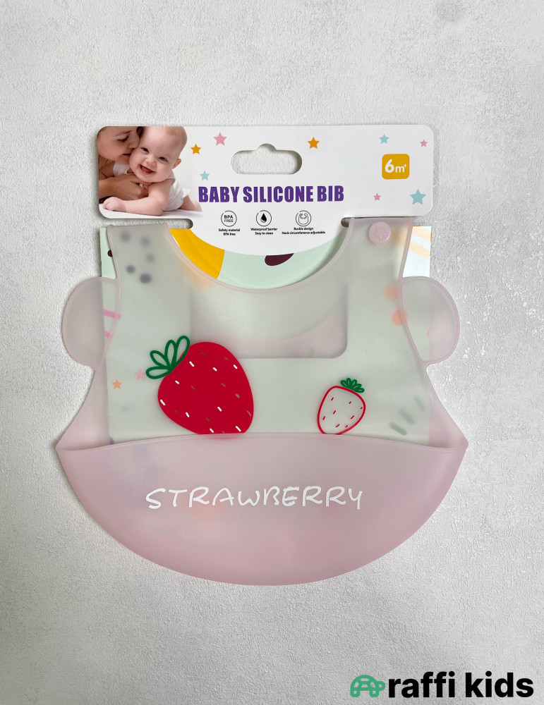 BPA Free Silikon Önlük | Körpə Yemək Önlüyü – RaffiKids