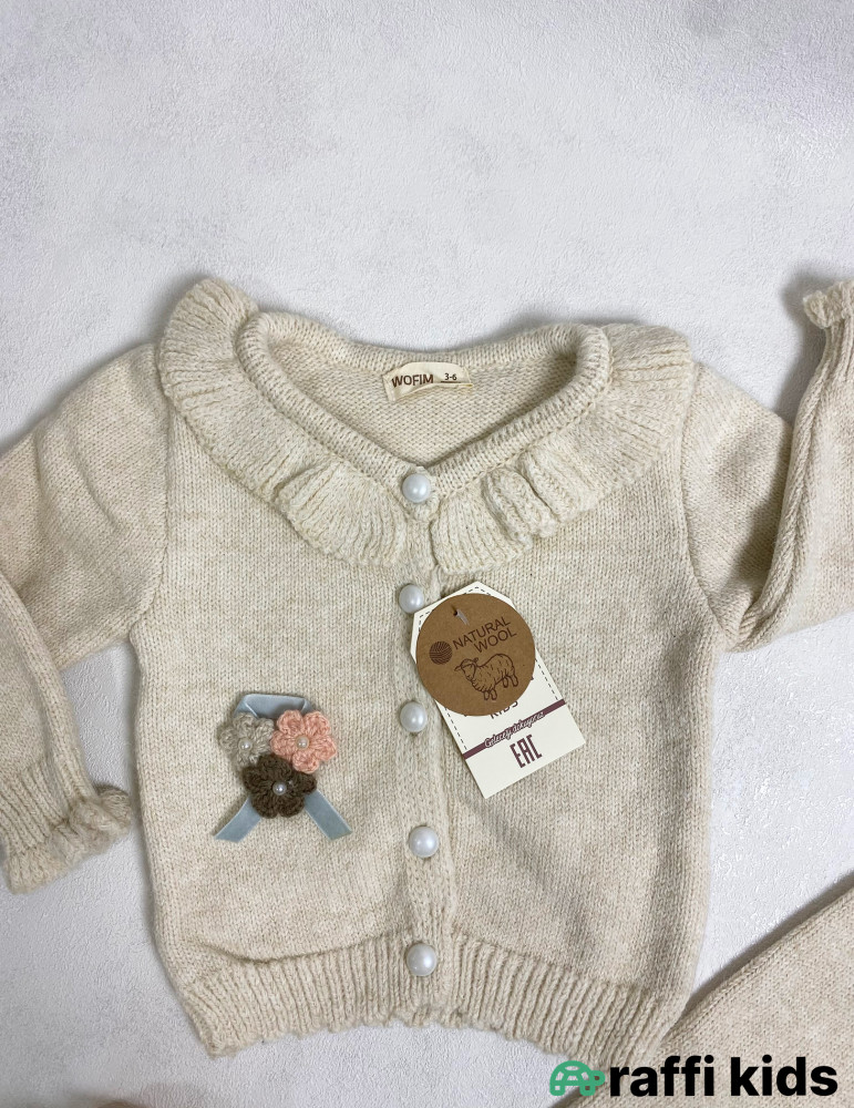 Olivia 2-li dəst -Türkiyə istehsalı pambıq uşaq geyimi|Raffi Kids