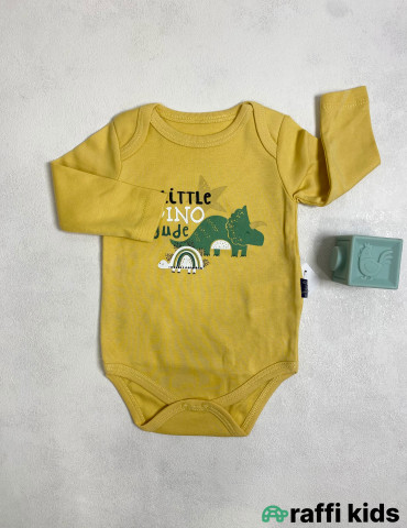 Little dino uzunqol body -Türkiyə istehsalı pambıq uşaq geyimi|Raffi Kids