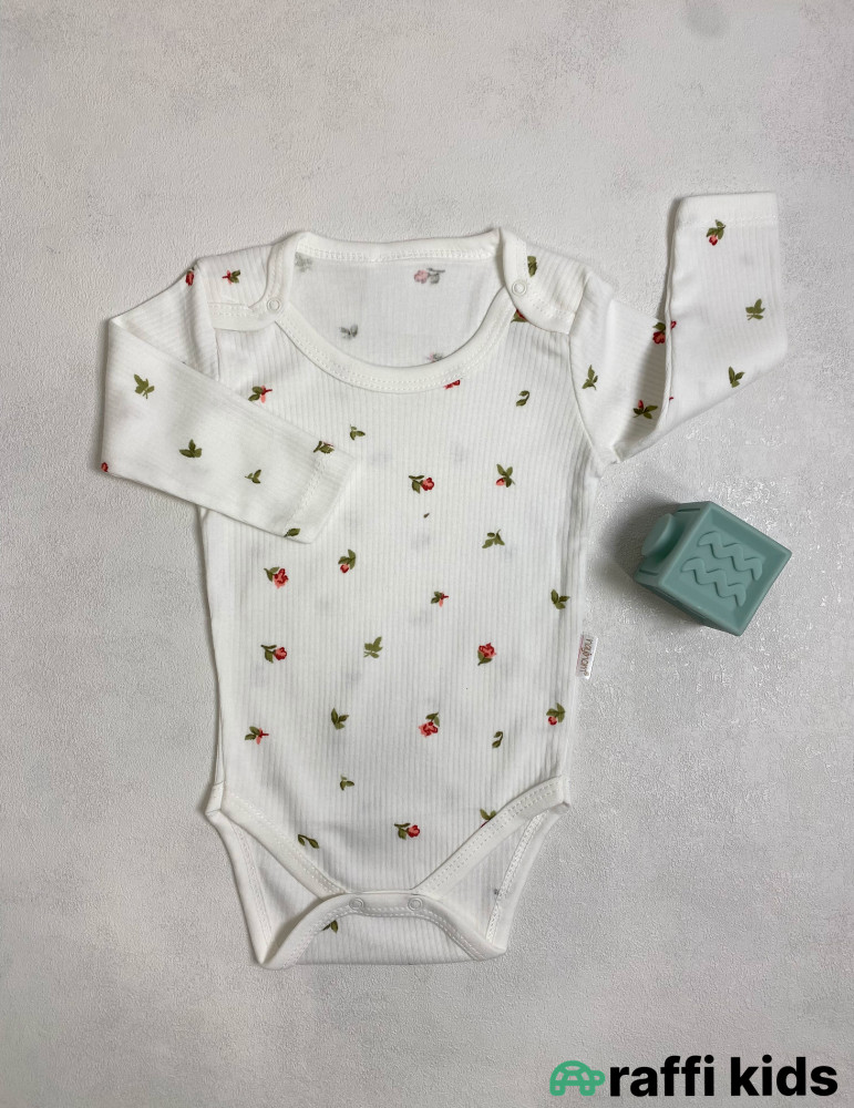 Lilac uzunqol body -Türkiyə istehsalı pambıq uşaq geyimi|Raffi Kids
