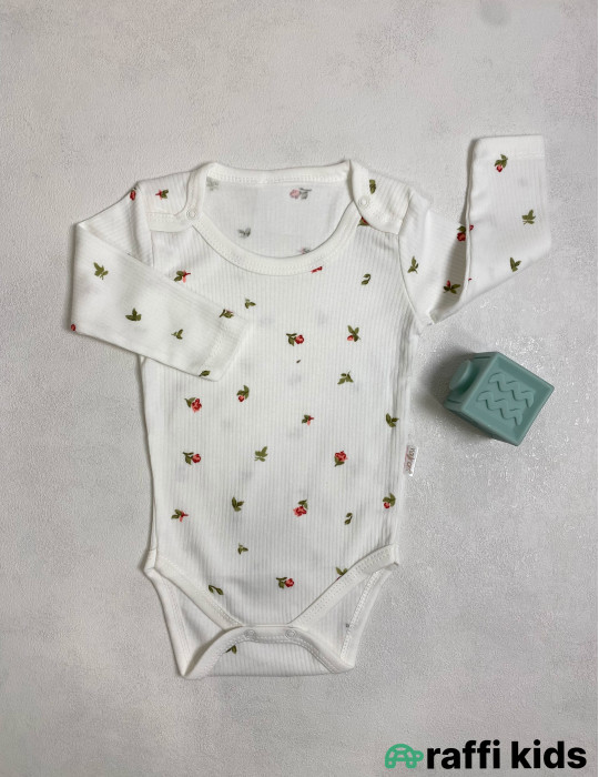 Lilac uzunqol body -Türkiyə istehsalı pambıq uşaq geyimi|Raffi Kids