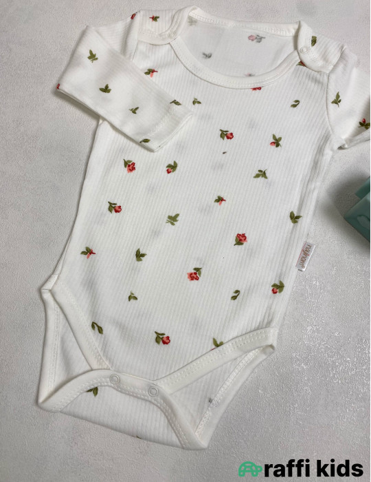 Lilac uzunqol body -Türkiyə istehsalı pambıq uşaq geyimi|Raffi Kids