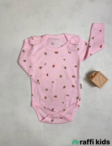 Lilac uzunqol body -Türkiyə istehsalı pambıq uşaq geyimi|Raffi Kids