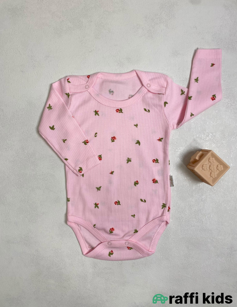 Lilac uzunqol body -Türkiyə istehsalı pambıq uşaq geyimi|Raffi Kids