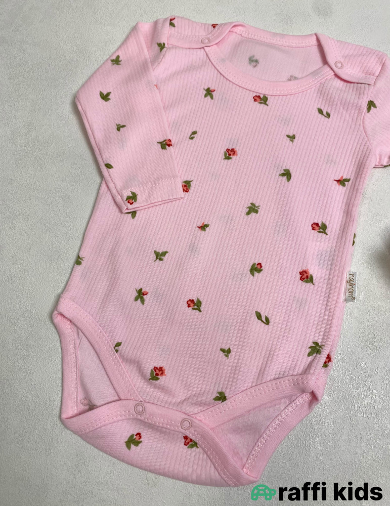 Lilac uzunqol body -Türkiyə istehsalı pambıq uşaq geyimi|Raffi Kids