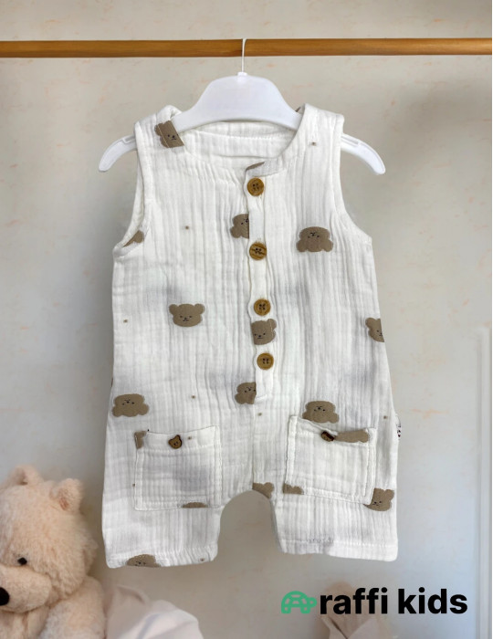 0-18 aylıq uşaqlar üçün yay sezon qisaqol sortik dəsti | sun and surf